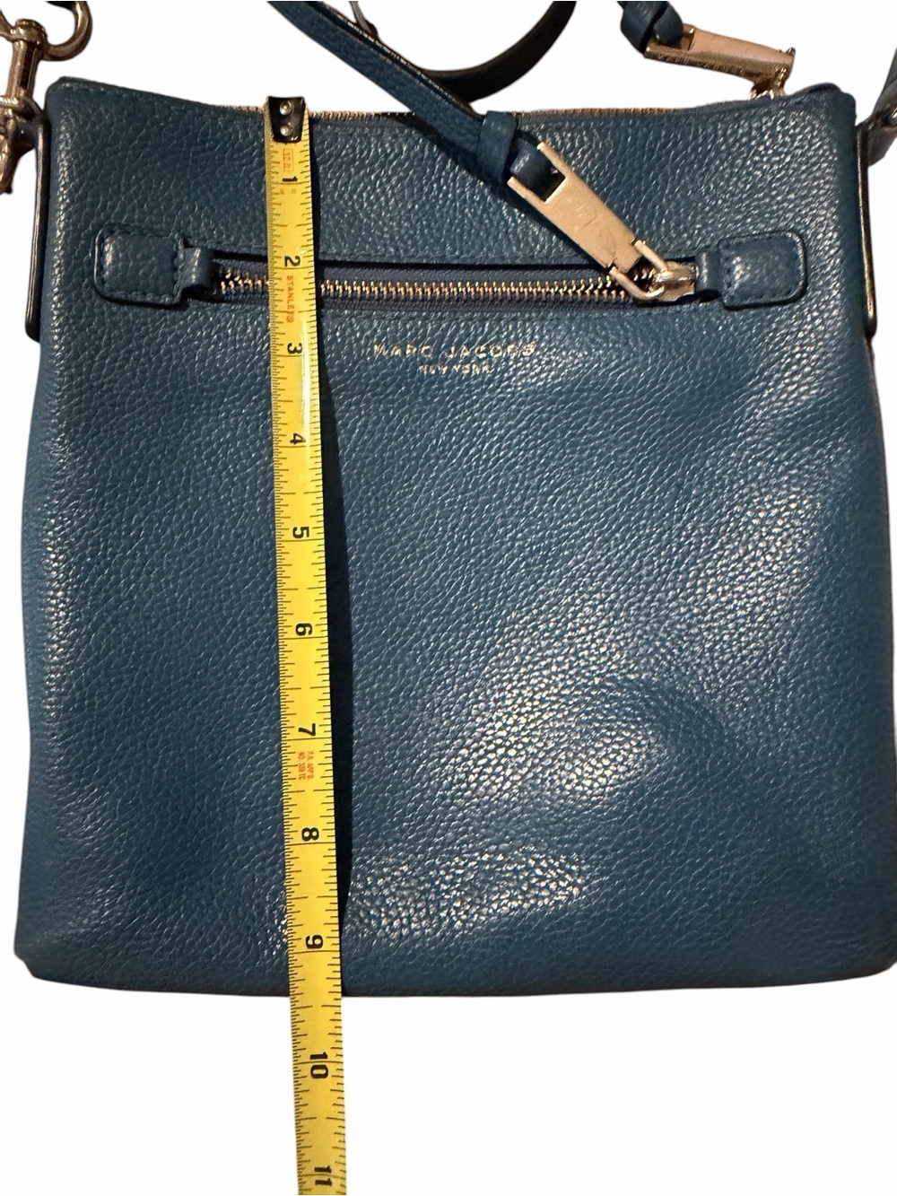 Marc Jacobs Recruit North/South Leather Crossbody Bag - Picture 9 of 10
